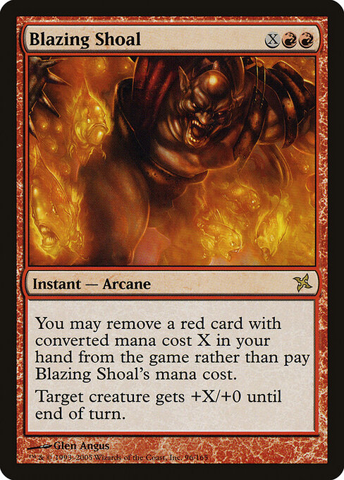 Blazing Shoal — art by Glen Angus