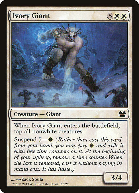 Ivory Giant — art by Zack Stella
