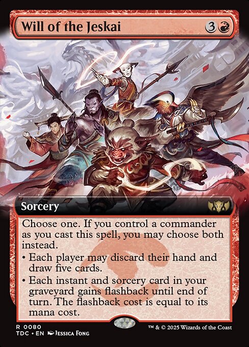 Will of the Jeskai — art by Jessica Fong