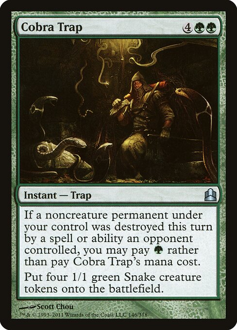 Cobra Trap — art by Scott Chou