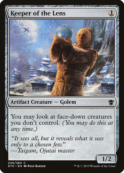 Keeper of the Lens — art by Ryan Barger