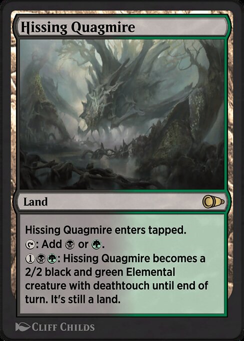 Hissing Quagmire — art by Cliff Childs