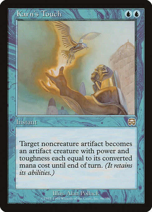 Karn's Touch — art by Alan Pollack