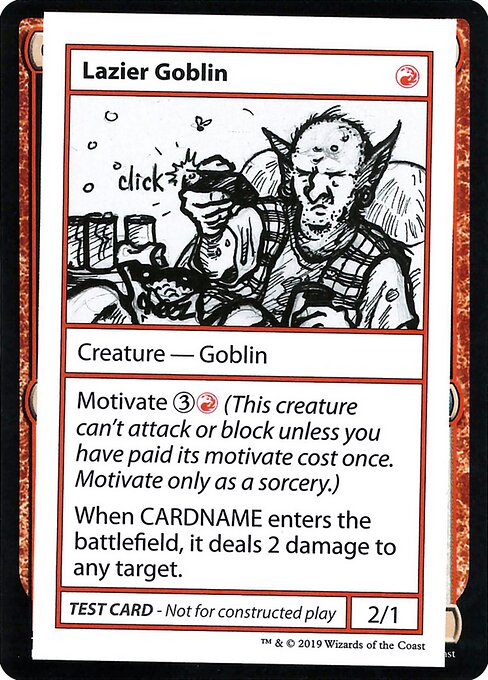 Lazier Goblin — art by Mark Price