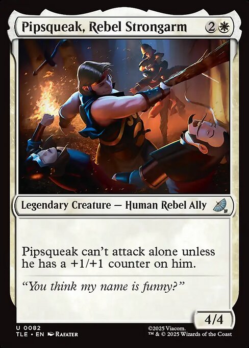 Pipsqueak, Rebel Strongarm — art by Rafater