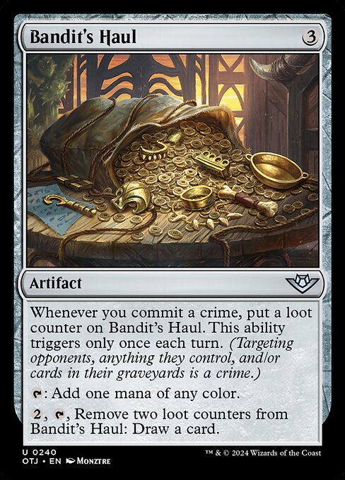 Bandit's Haul — art by Monztre