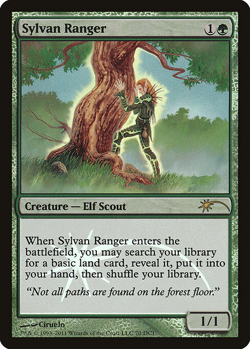 Sylvan Ranger — art by Ciruelo