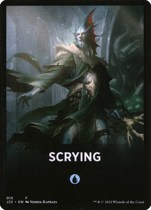 Scrying — art by Joshua Raphael