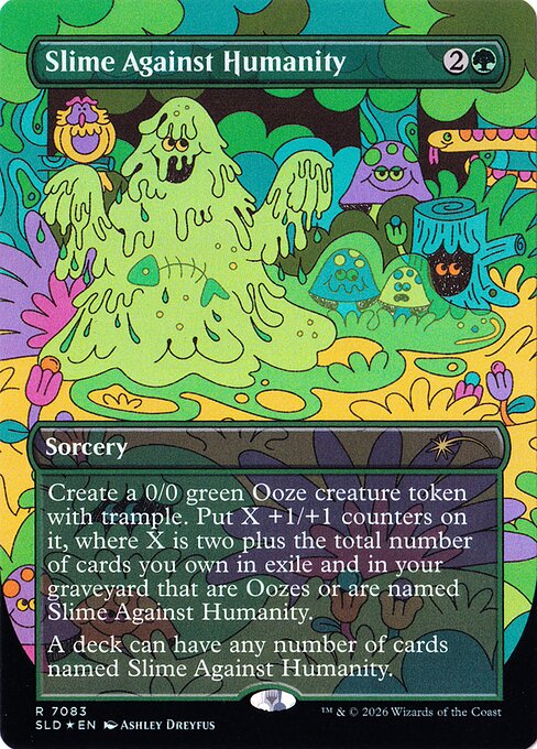 Slime Against Humanity — art by Ashley Dreyfus