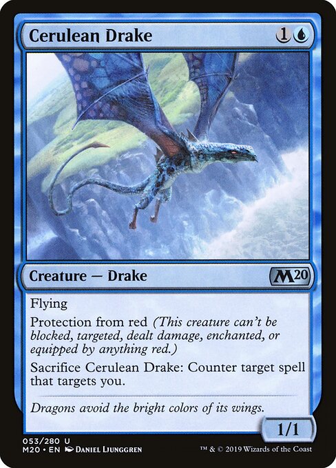 Cerulean Drake — art by Daniel Ljunggren