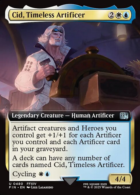 Cid, Timeless Artificer — art by Lius Lasahido