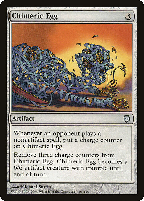 Chimeric Egg — art by Michael Sutfin