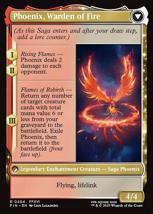 Joshua, Phoenix's Dominant // Phoenix, Warden of Fire — art by Lius Lasahido