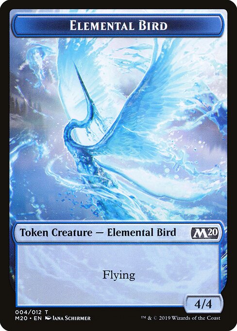 Elemental Bird — art by Jana Schirmer