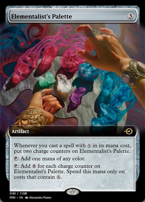 Elementalist's Palette — art by Alessandra Pisano