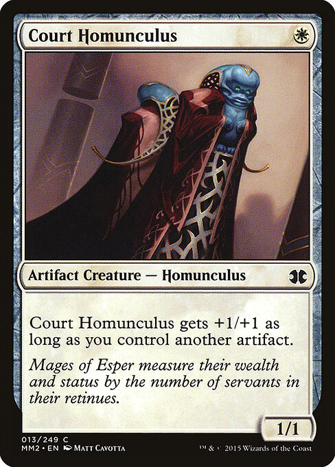 Court Homunculus — art by Matt Cavotta