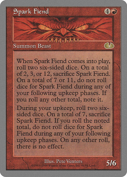 Spark Fiend — art by Pete Venters