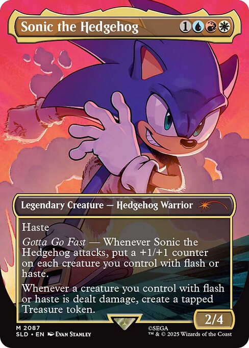 Sonic the Hedgehog — art by Evan Stanley