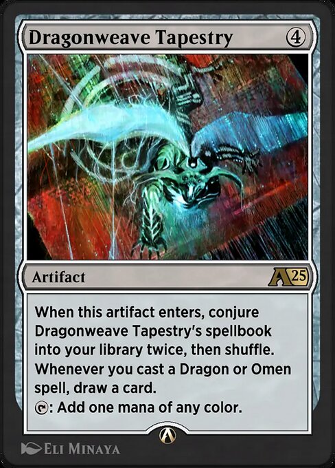 Dragonweave Tapestry — art by Eli Minaya