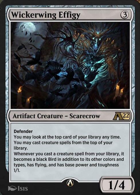 Wickerwing Effigy — art by Isis