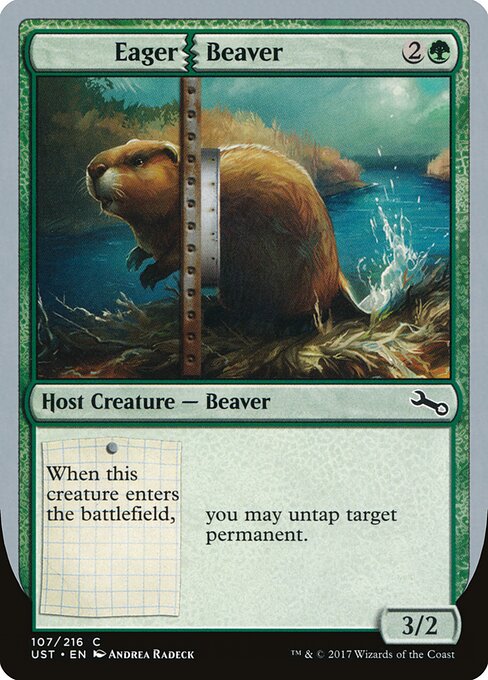 Eager Beaver — art by Andrea Radeck