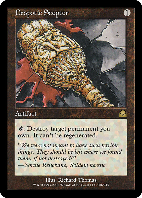 Despotic Scepter — art by Richard Thomas
