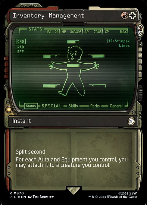Inventory Management — art by Tim Brumley