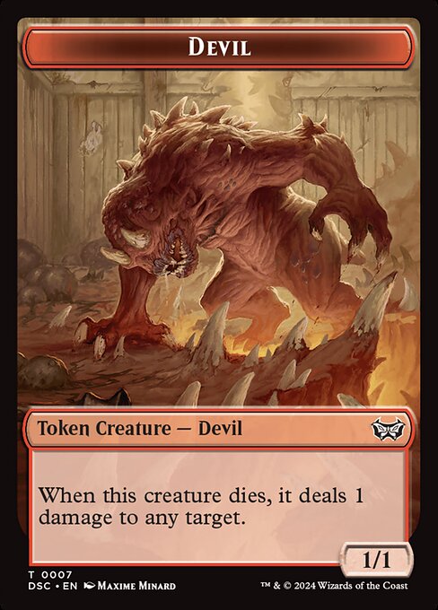 Devil — art by Maxime Minard