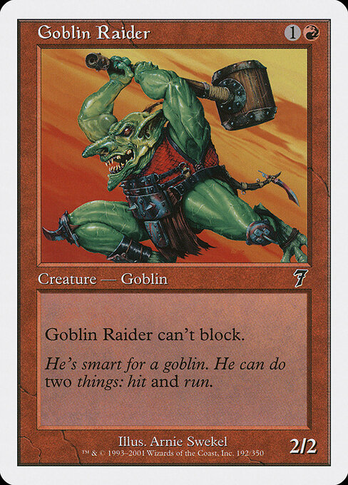 Goblin Raider — art by Arnie Swekel