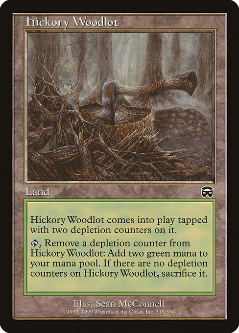 Hickory Woodlot — art by Sean McConnell