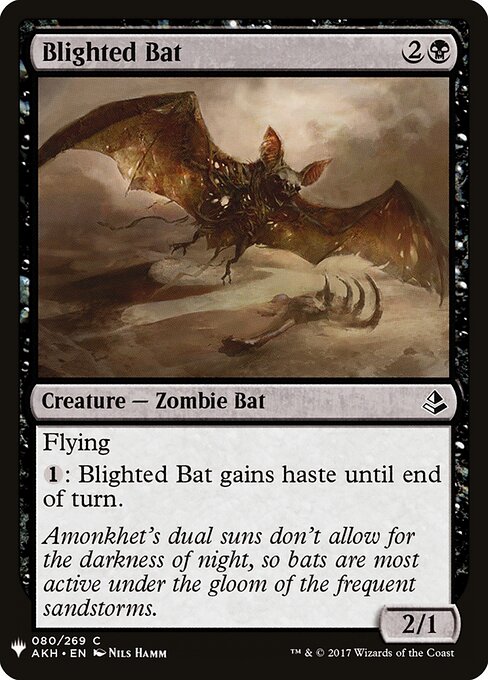 Blighted Bat — art by Nils Hamm