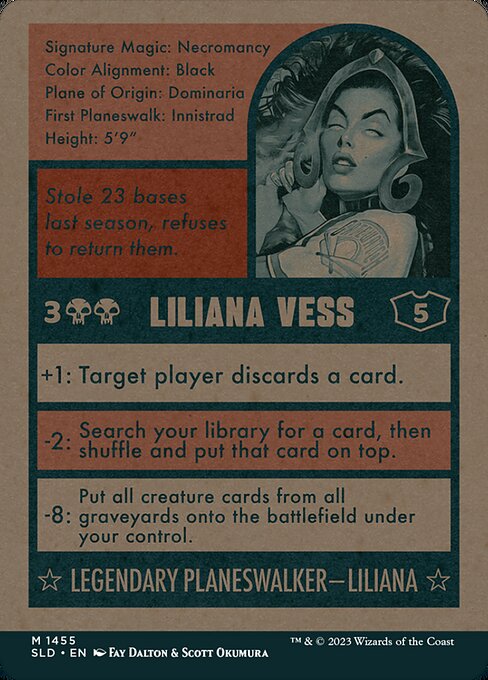 Liliana Vess // Liliana Vess — art by Scott Okumura