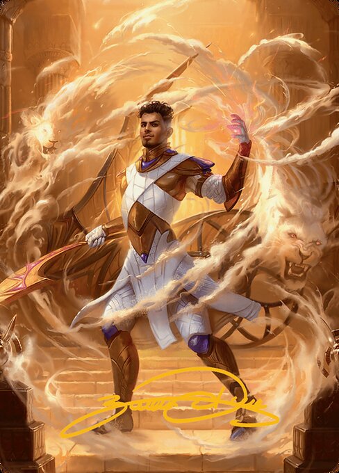 Basri, Tomorrow's Champion // Basri, Tomorrow's Champion — art by Justyna Dura
