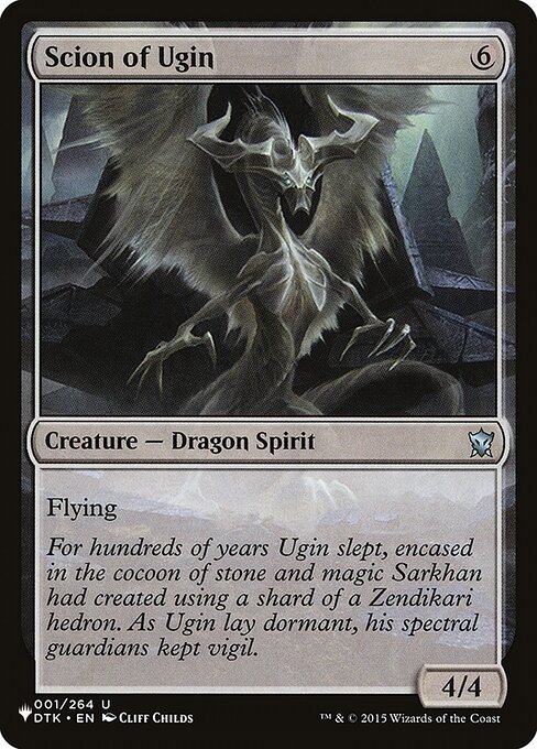 Scion of Ugin — art by Cliff Childs