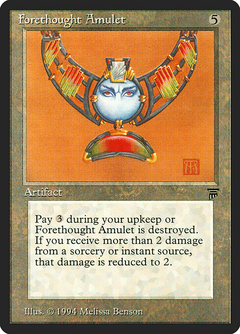 Forethought Amulet — art by Melissa A. Benson