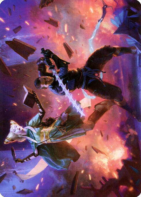 Explosive Entry // Explosive Entry — art by Marta Nael