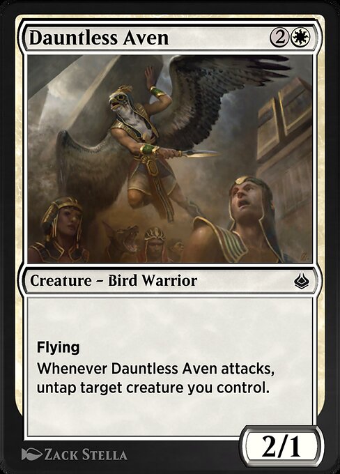 Dauntless Aven — art by Zack Stella