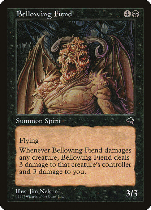 Bellowing Fiend — art by Jim Nelson