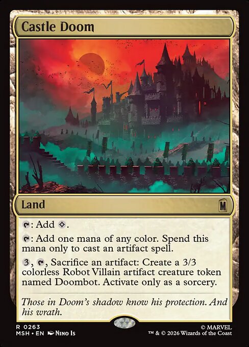Castle Doom — art by Nino Is