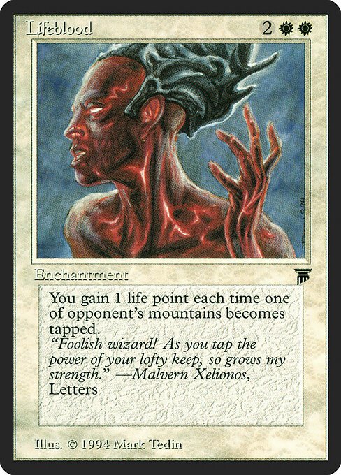 Lifeblood — art by Mark Tedin
