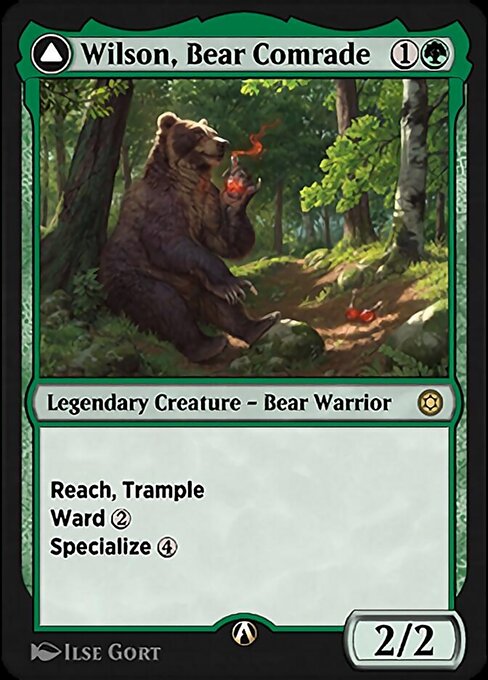 Wilson, Bear Comrade — art by Ilse Gort