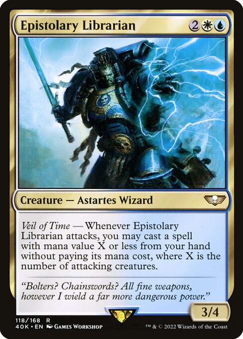 Epistolary Librarian — art by Games Workshop