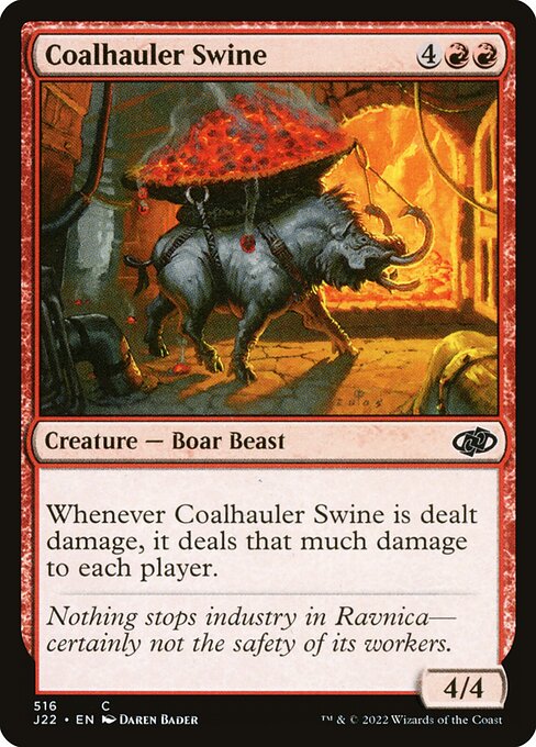Coalhauler Swine — art by Daren Bader