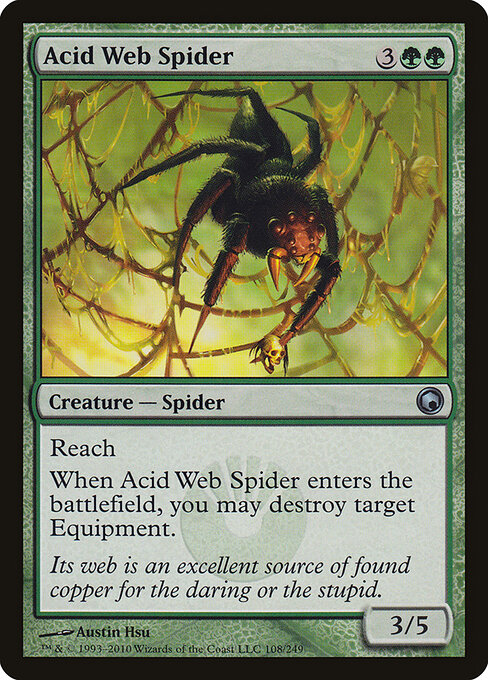 Acid Web Spider — art by Austin Hsu