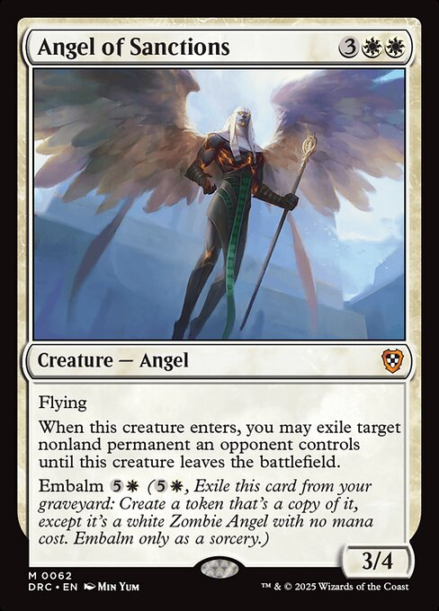 Angel of Sanctions — art by Min Yum