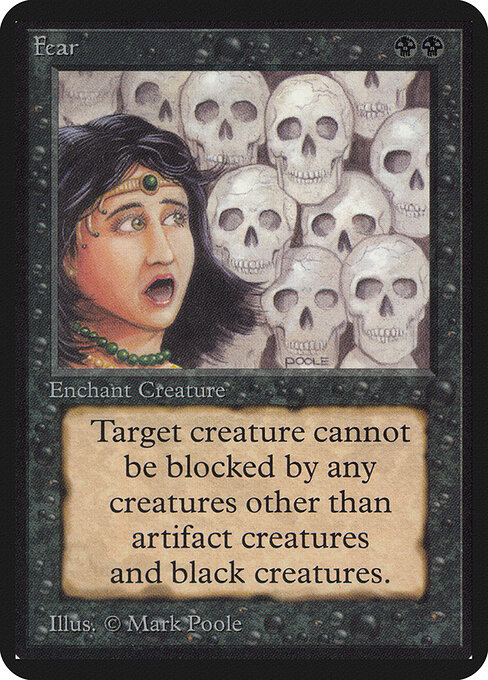 Fear — art by Mark Poole