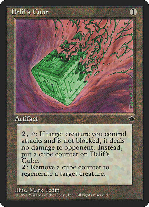 Delif's Cube — art by Mark Tedin