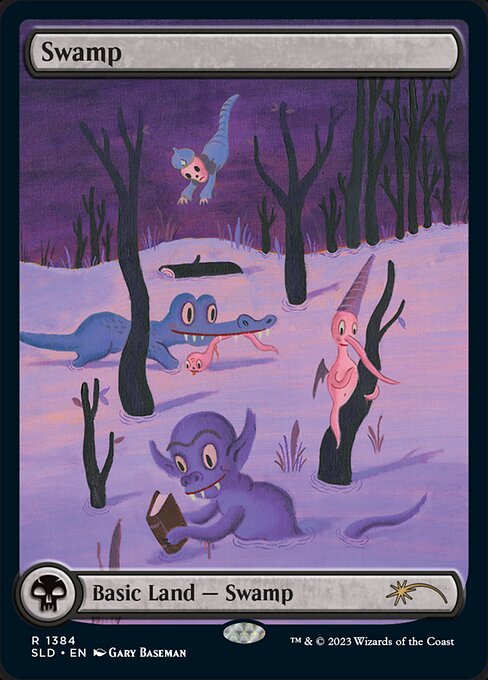 Swamp — art by Gary Baseman