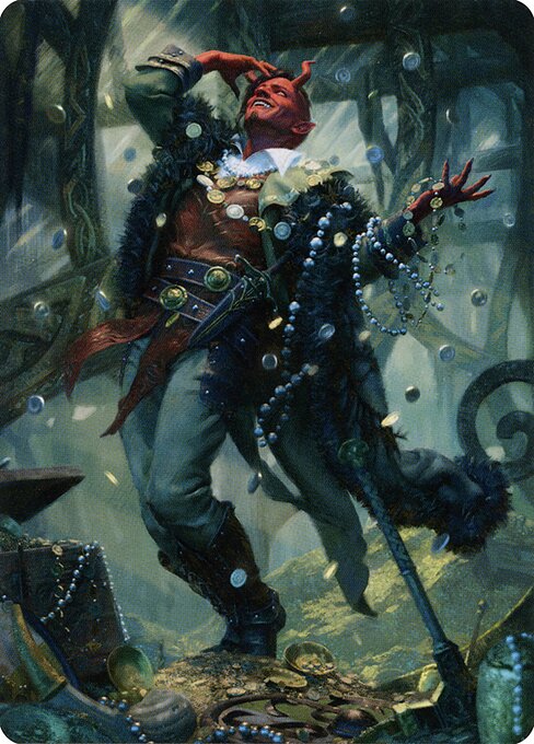 Tibalt, Cosmic Impostor // Tibalt, Cosmic Impostor — art by Yongjae Choi