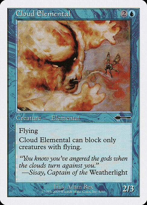 Cloud Elemental — art by Adam Rex